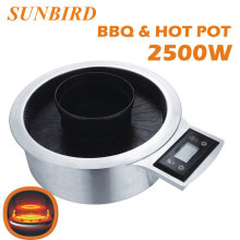 BBQ Smokeless Electric Grill, Restaurant Table with Grill